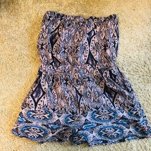 Pattern Short Romper